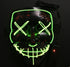 Halloween Cold Light Ghost Step Dance Clothes Glow Mask LED Flash Ghost Face Adult Fluorescent Dance Mask